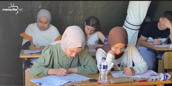 Deprem b�lgesinde YKS ba�vurular� ek kontenjanla artt�